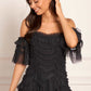 Aviana Off-Shoulder Gown