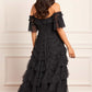 Aviana Off-Shoulder Gown