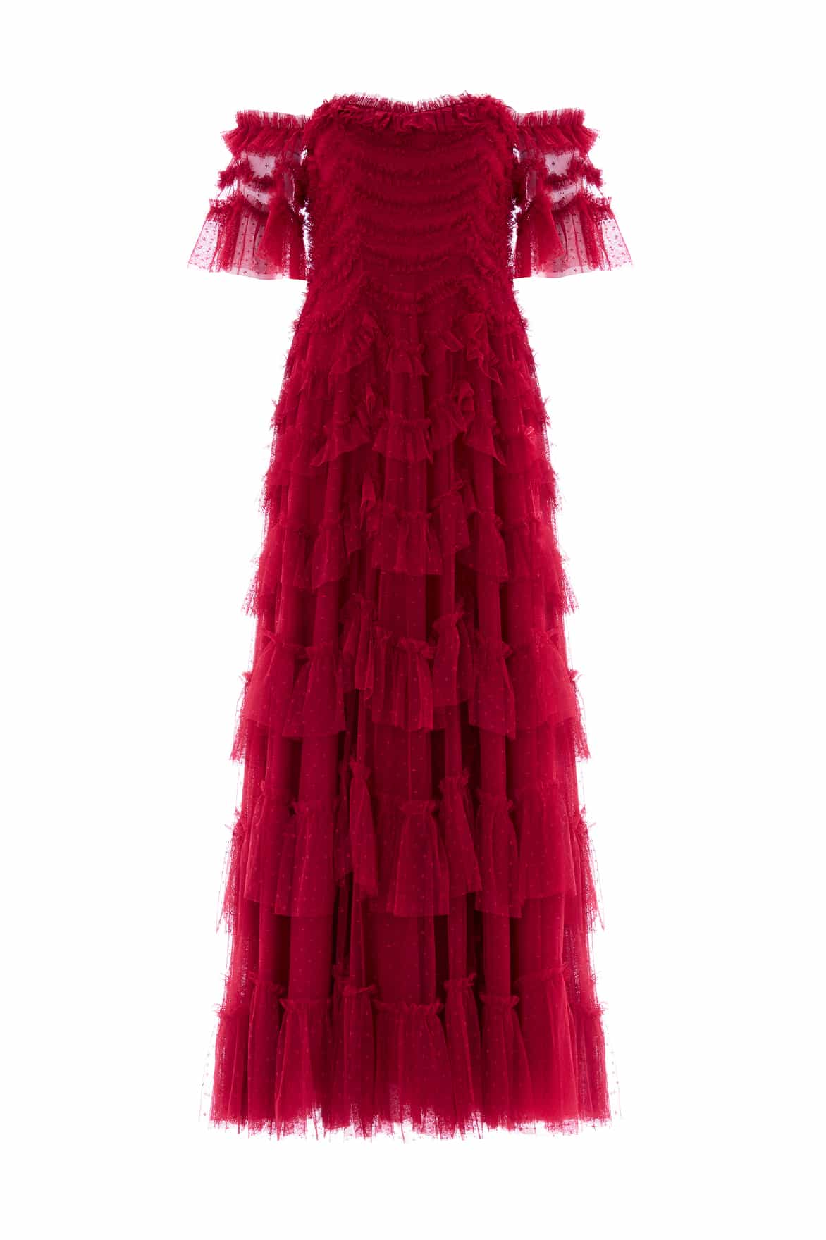 Aviana Off-Shoulder Gown