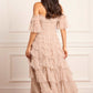 Aviana Off-Shoulder Gown