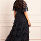 Aviana Short Sleeve Gown