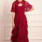 Aviana Short Sleeve Gown