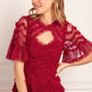 Aviana Short Sleeve Gown