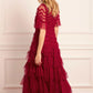 Aviana Short Sleeve Gown