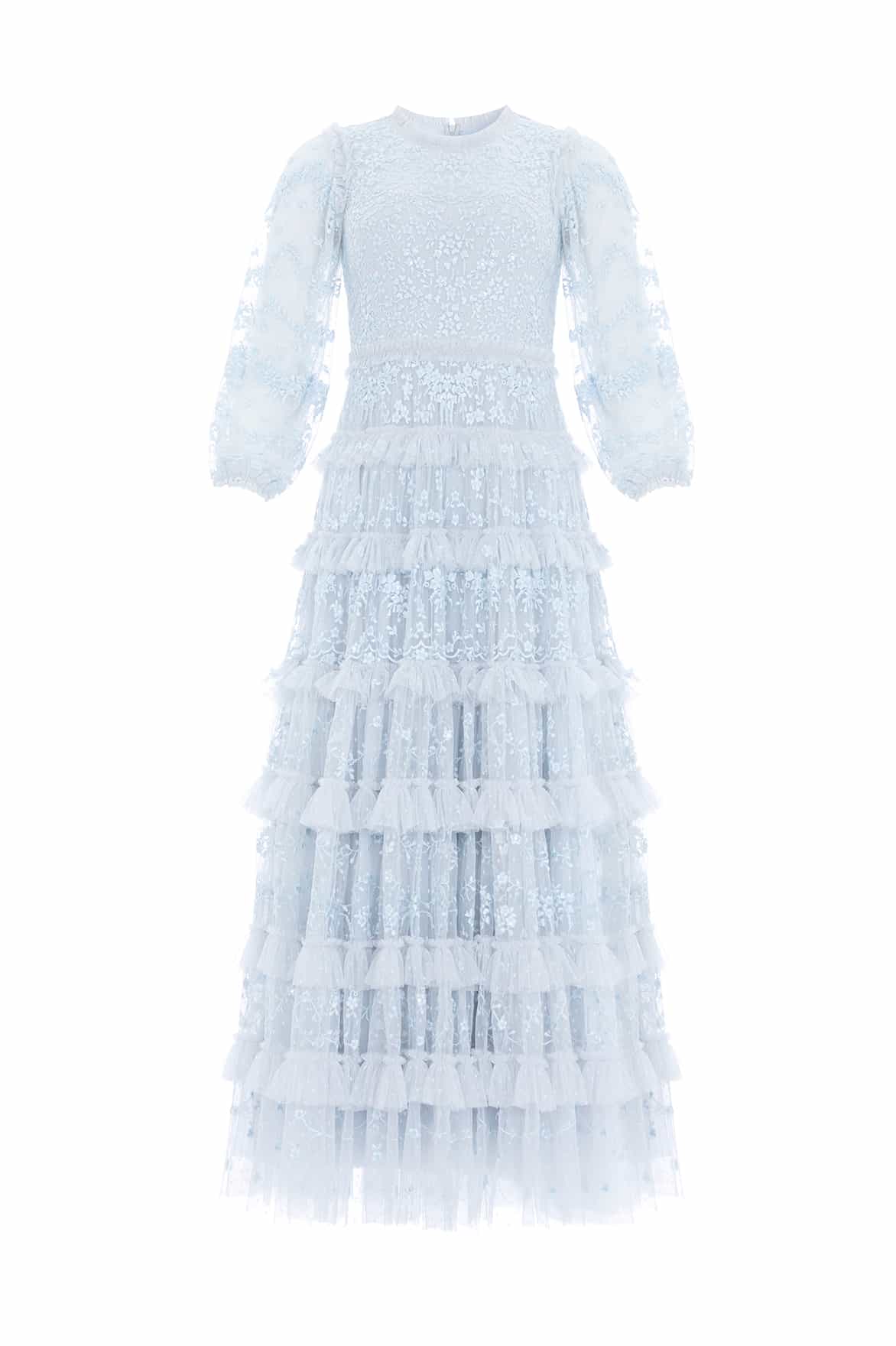 Blossom Lace Ankle Gown