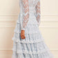 Blossom Lace Ankle Gown