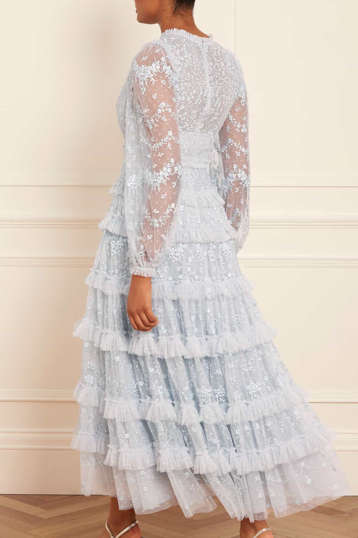 Blossom Lace Ankle Gown