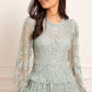 Blossom Lace Ankle Gown