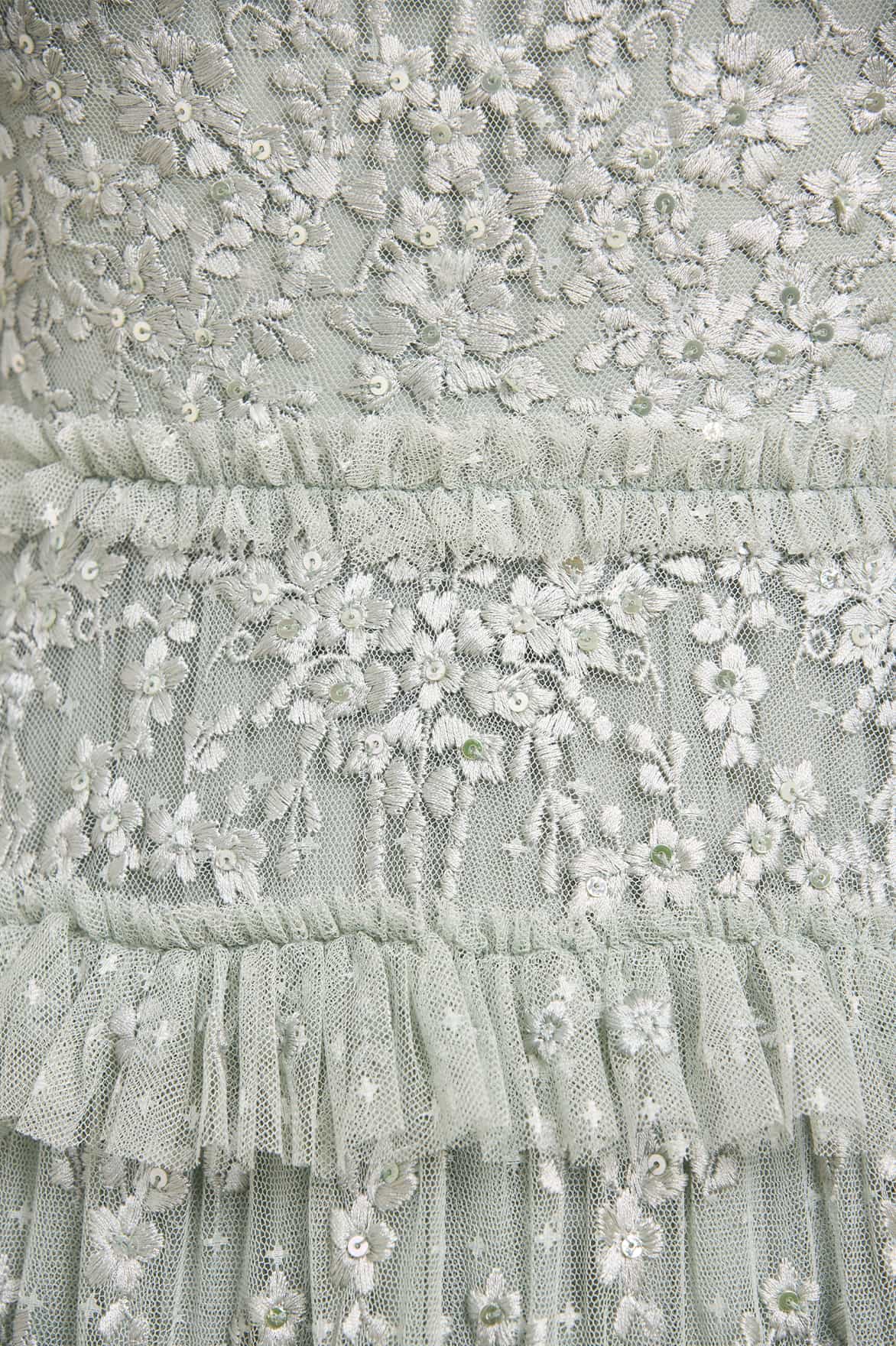 Blossom Lace Ankle Gown