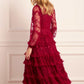 Blossom Lace Ankle Gown