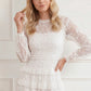 Blossom Lace Ankle Gown