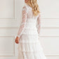 Blossom Lace Ankle Gown