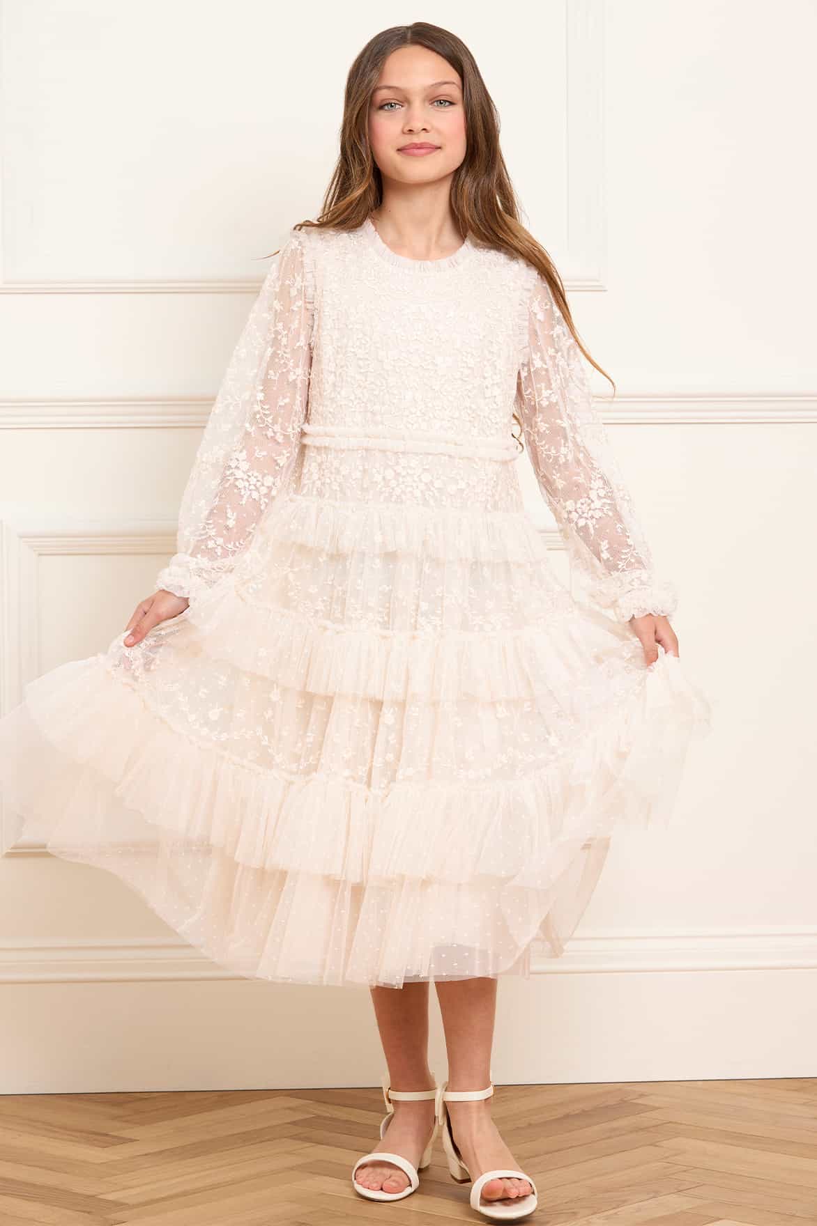Blossom Lace Kids Dress