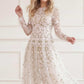 Camellia Ditsy Ankle Gown