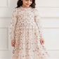 Camellia Ditsy Long Sleeve Kids Dress