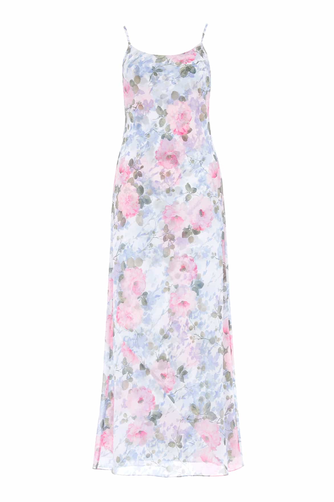 Camille's Garden Chiffon Cami Gown