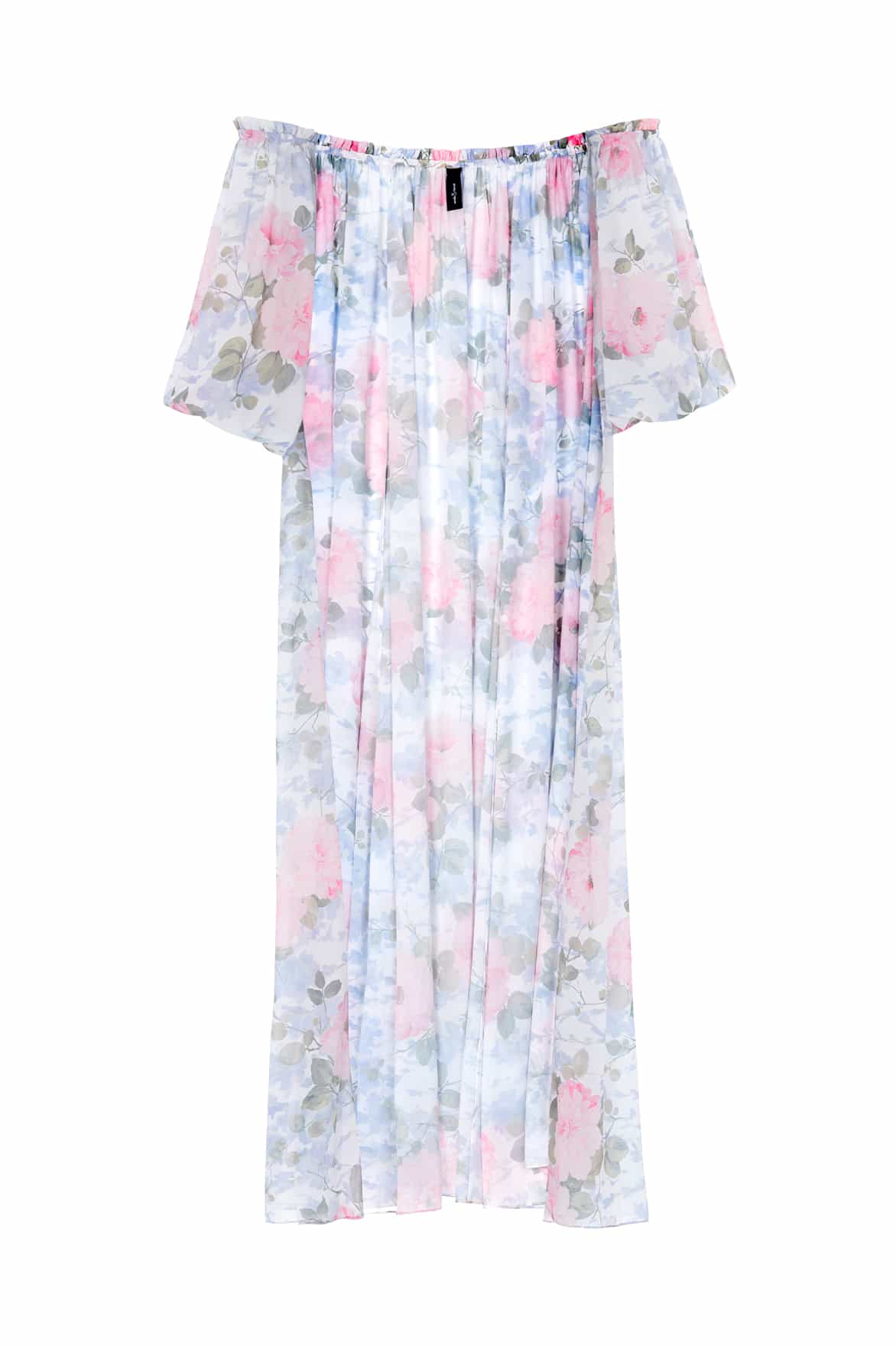 Camille's Garden Azeline Chiffon Off-Shoulder Cape