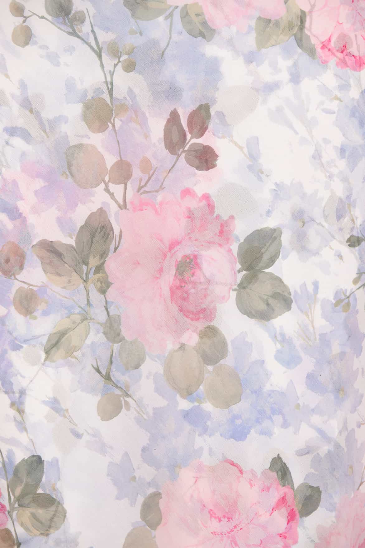 Camille's Garden Chiffon Cami Gown