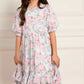 Camille's Garden Chiffon Smocked Kids Dress