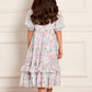 Camille's Garden Chiffon Smocked Kids Dress
