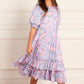 Camille's Garden Chiffon Smocked Kids Dress