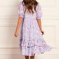 Camille's Garden Chiffon Smocked Kids Dress