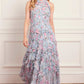 Camille's Garden Elia Halter-Neck Gown