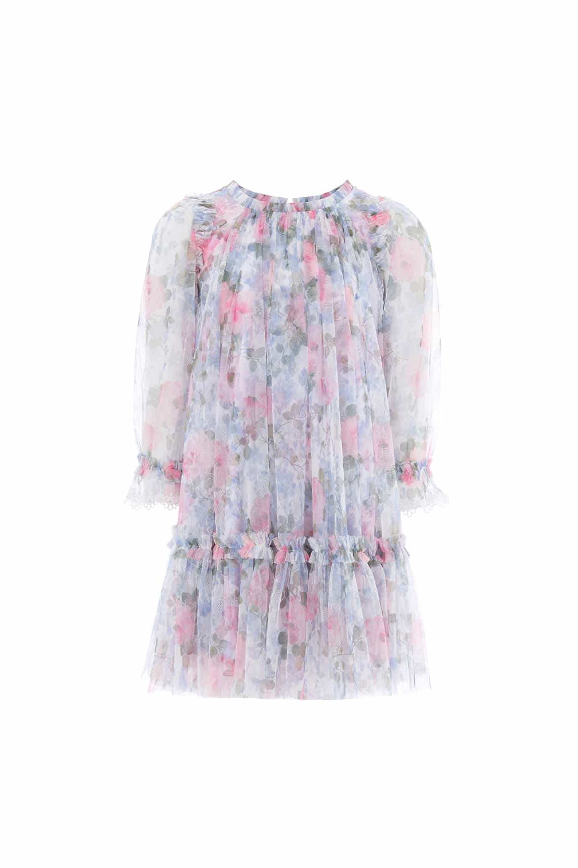 Camille's Garden Long Sleeve Kids Dress