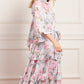 Camille's Garden Louisa Chiffon Ankle Gown