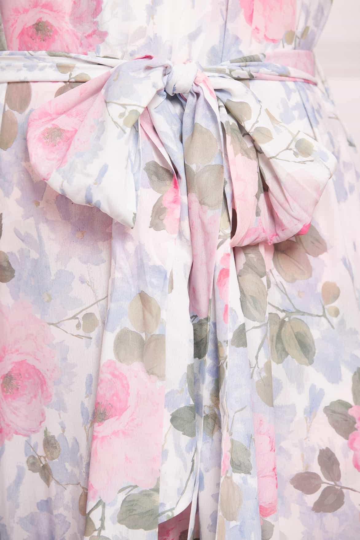 Camille's Garden Louisa Chiffon Ankle Gown