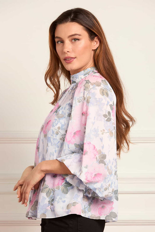 Camille's Garden Louisa Chiffon Top