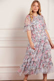 Camille's Garden Round Neck Ballerina Dress