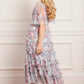 Camille's Garden Round Neck Ballerina Dress
