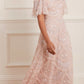 Carmen Ruffle Ankle Gown