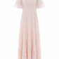 Carmen Ruffle Ankle Gown