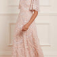 Carmen Ruffle Ankle Gown