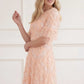 Carmen Ruffle Ankle Gown