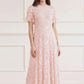 Carmen Ruffle Ankle Gown
