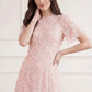 Carmen Ruffle Ankle Gown