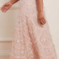 Carmen Ruffle Ankle Gown