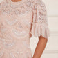 Carmen Ruffle Ankle Gown