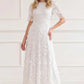 Carmen Ruffle Ankle Gown