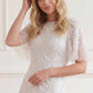 Carmen Ruffle Ankle Gown