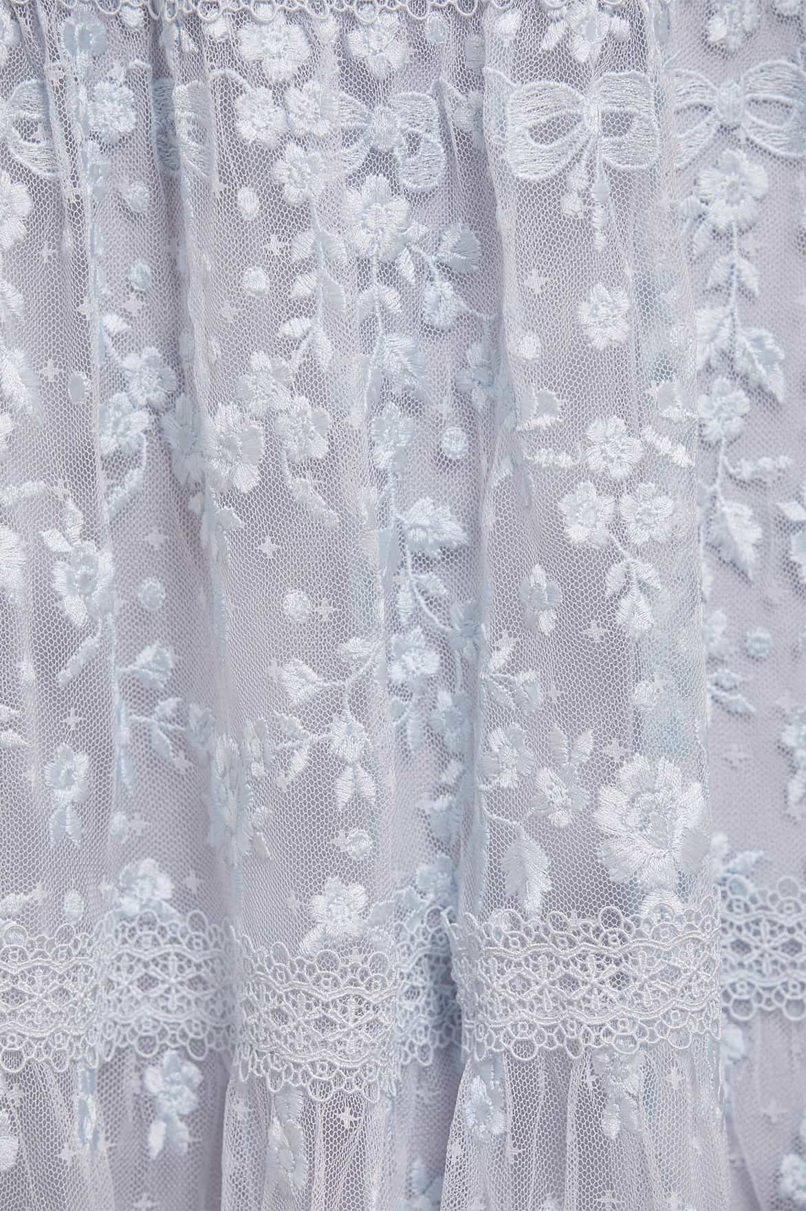 Celestia Ribbon Ankle Gown