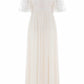 Celestia Ribbon Bodice Ankle Gown