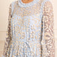 Celia Long Sleeve Ankle Gown