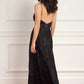 Cherry Blossom Satin Cami Gown