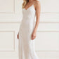 Cherry Blossom Satin Cami Gown