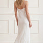 Cherry Blossom Satin Cami Gown
