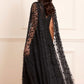 Clover Cape Sleeve Ankle Gown